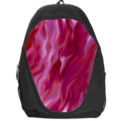 Lesbian Pride Abstract Smokey Shapes Backpack Bag by VernenInk