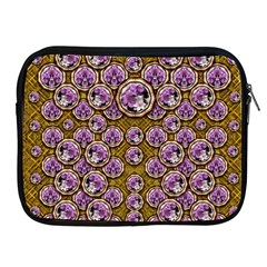 Gold Plates With Magic Flowers Raining Down Apple Ipad 2/3/4 Zipper Cases by pepitasart