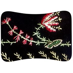 Peace Flower Velour Seat Head Rest Cushion