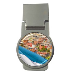 Santa Ana Hill, Guayaquil Ecuador Money Clips (round)  by dflcprintsclothing