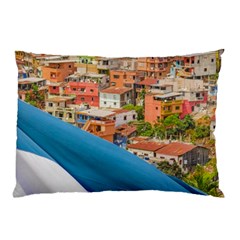 Santa Ana Hill, Guayaquil Ecuador Pillow Case by dflcprintsclothing