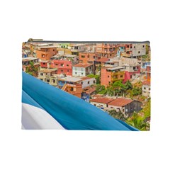 Santa Ana Hill, Guayaquil Ecuador Cosmetic Bag (large) by dflcprintsclothing