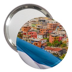 Santa Ana Hill, Guayaquil Ecuador 3  Handbag Mirrors by dflcprintsclothing