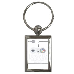 Ipaused2 Key Chain (Rectangle)