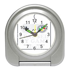 Ipaused2 Travel Alarm Clock by ChezDeesTees