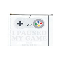 Ipaused2 Cosmetic Bag (Large)