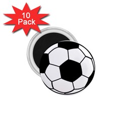 Soccer Lovers Gift 1 75  Magnets (10 Pack)  by ChezDeesTees