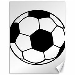 Soccer Lovers Gift Canvas 18  X 24  by ChezDeesTees