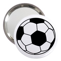 Soccer Lovers Gift 3  Handbag Mirrors