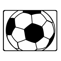 Soccer Lovers Gift Fleece Blanket (small)