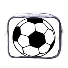 Soccer Lovers Gift Mini Toiletries Bag (one Side)