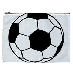 Soccer Lovers Gift Cosmetic Bag (xxl) by ChezDeesTees