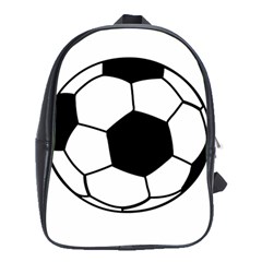 Soccer Lovers Gift School Bag (xl) by ChezDeesTees