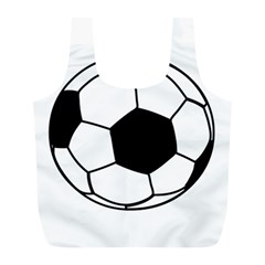 Soccer Lovers Gift Full Print Recycle Bag (l) by ChezDeesTees