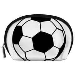 Soccer Lovers Gift Accessory Pouch (large) by ChezDeesTees