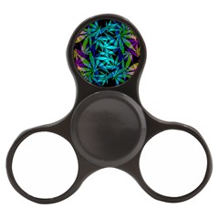 420 Ganja Pattern, Weed Leafs, Marihujana In Colors Finger Spinner by Casemiro