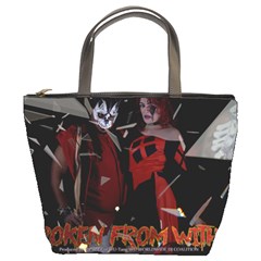 Broken From Within Bucket Handbag by 80generationsapparel