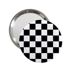 Chess Board Background Design 2 25  Handbag Mirrors