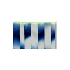 Blue Strips Cosmetic Bag (xs) by Sparkle