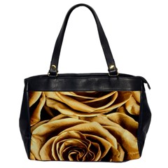 Gold Roses Oversize Office Handbag by Sparkle