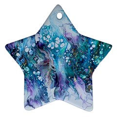 Sea Anemone  Star Ornament (two Sides) by CKArtCreations