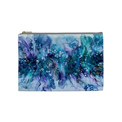 Sea Anemone  Cosmetic Bag (medium) by CKArtCreations