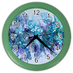 Sea Anemone  Color Wall Clock