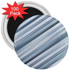 Modern Stripes Print 3  Magnets (100 Pack) by dflcprintsclothing