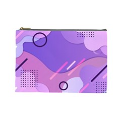 Colorful-abstract-wallpaper-theme Cosmetic Bag (large) by Vaneshart