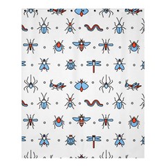 Insects-icons-square-seamless-pattern Shower Curtain 60  X 72  (medium) 