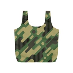 Camouflage-pattern-background Full Print Recycle Bag (s)