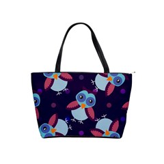 Owl-pattern-background Classic Shoulder Handbag by Vaneshart