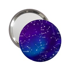 Realistic-night-sky-poster-with-constellations 2 25  Handbag Mirrors by Vaneshart