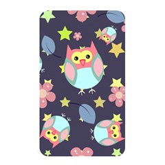 Owl Stars Pattern Background Memory Card Reader (rectangular)