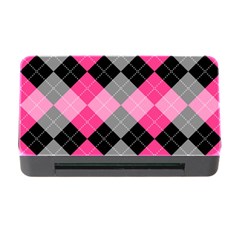 Seamless-argyle-pattern Memory Card Reader With Cf