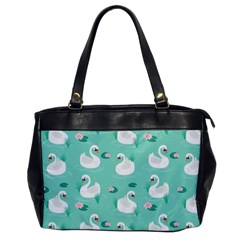 Elegant-swan-seamless-pattern Oversize Office Handbag