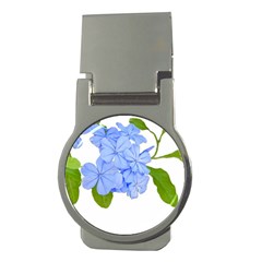 Botanical Floral Print Stylized Photo Money Clips (round)  by dflcprintsclothing