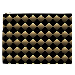 Golden-chess-board-background Cosmetic Bag (xxl)