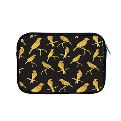 Background With Golden Birds Apple Macbook Pro 15  Zipper Case