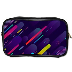 Colorful-abstract-background Toiletries Bag (two Sides)