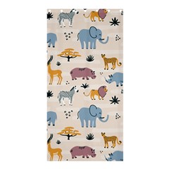 Wild Animals Seamless Pattern Shower Curtain 36  X 72  (stall) 