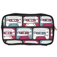 Music Symbols Rock Music Seamless Pattern Toiletries Bag (two Sides)