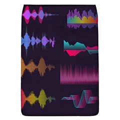 Colorful-sound-wave-set Removable Flap Cover (s)