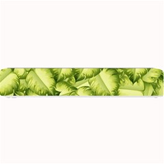 Seamless pattern with green leaves Small Bar Mats