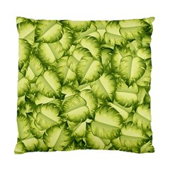 Seamless pattern with green leaves Standard Cushion Case (One Side)