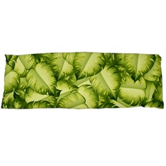 Seamless pattern with green leaves Body Pillow Case (Dakimakura)