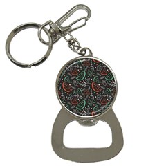 Seamless-vector-pattern-with-watermelons-mint -- Bottle Opener Key Chain