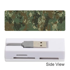 Camouflage-splatters-background Memory Card Reader (stick)