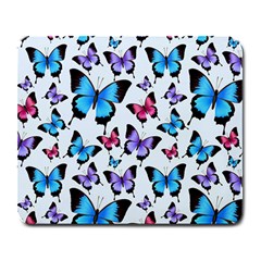 Decorative-festive-trendy-colorful-butterflies-seamless-pattern-vector-illustration Large Mousepads