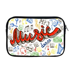 Music-color-elements Apple Macbook Pro 17  Zipper Case